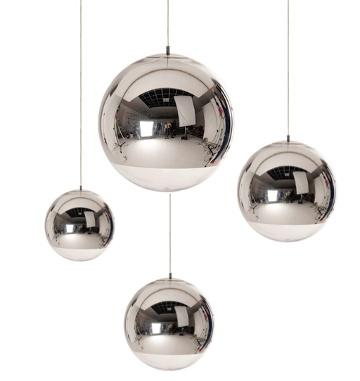 Подвесной светильник Mirror Ball Серебряный Подвесной светильник Mirror Ball Серебряный в Рязани | Loft Concept