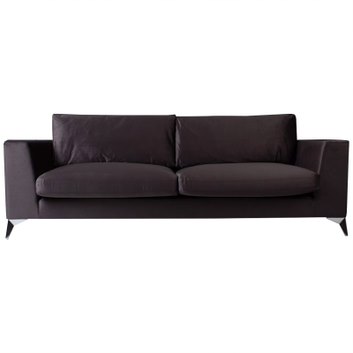 Диван Stockholm Sofa Dark Графит Нержавеющая сталь Диван Stockholm Sofa Dark Графит Нержавеющая сталь в Рязани | Loft Concept