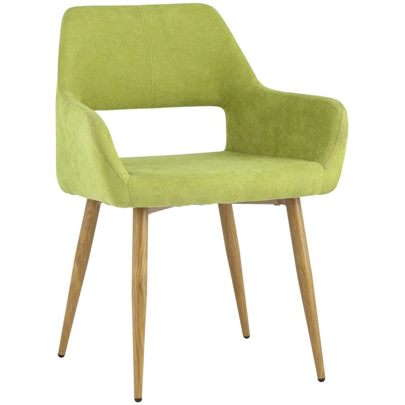 Стул NEASAN Chair Зеленый лайм Лайм Древесина в Рязани | Loft Concept 