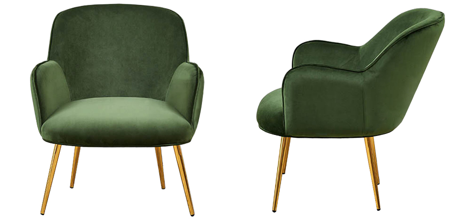 Кресло Waldeck Chair Green Кресло Waldeck Chair Green - Loft-Concept в Рязани