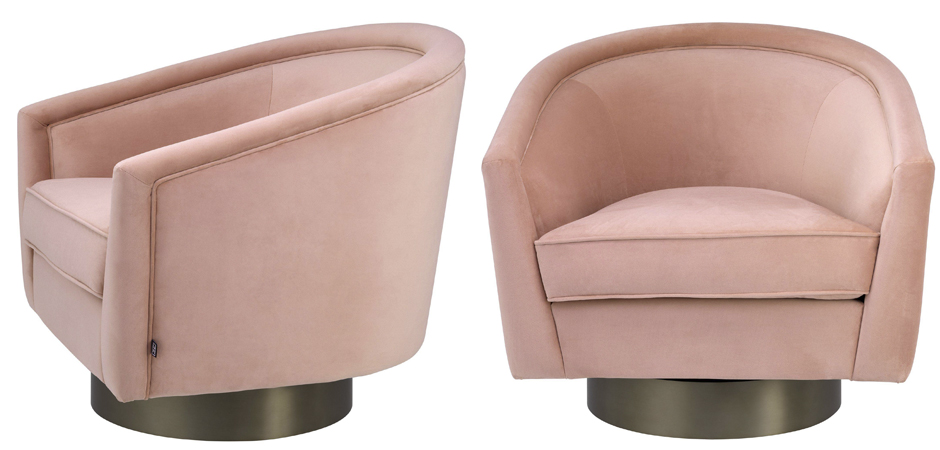 Кресло Eichholtz Swivel Chair Catene nude Кресло Eichholtz Swivel Chair Catene nude - Loft-Concept в Рязани