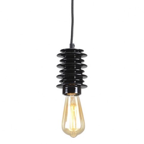 Подвесной светильник Insulator Pendant Black Черный Подвесной светильник Insulator Pendant Black Черный в Рязани | Loft Concept