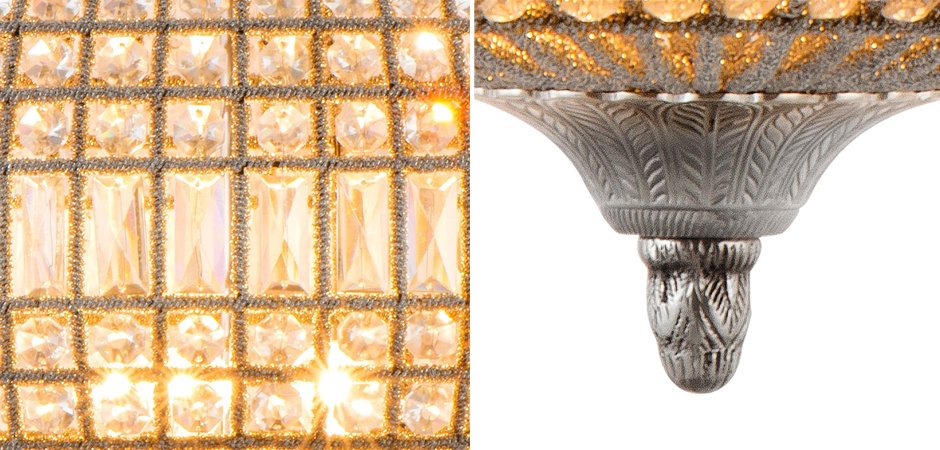 Люстра Chandelier Kasbah Oval L Nickel - Loft-Concept в Рязани