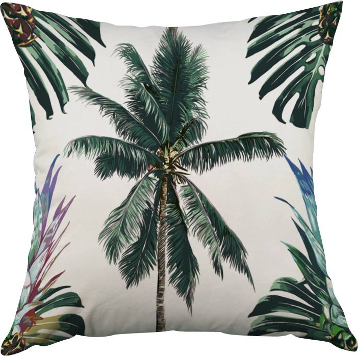 Декоративная подушка Tropics #6 Зеленый Декоративная подушка Tropics #6 Зеленый в Рязани | Loft Concept