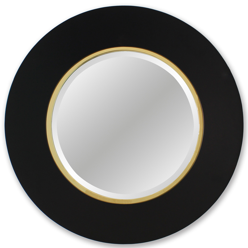 Зеркало Black Circle Mirror Зеркало Black Circle Mirror в Рязани | Loft Concept