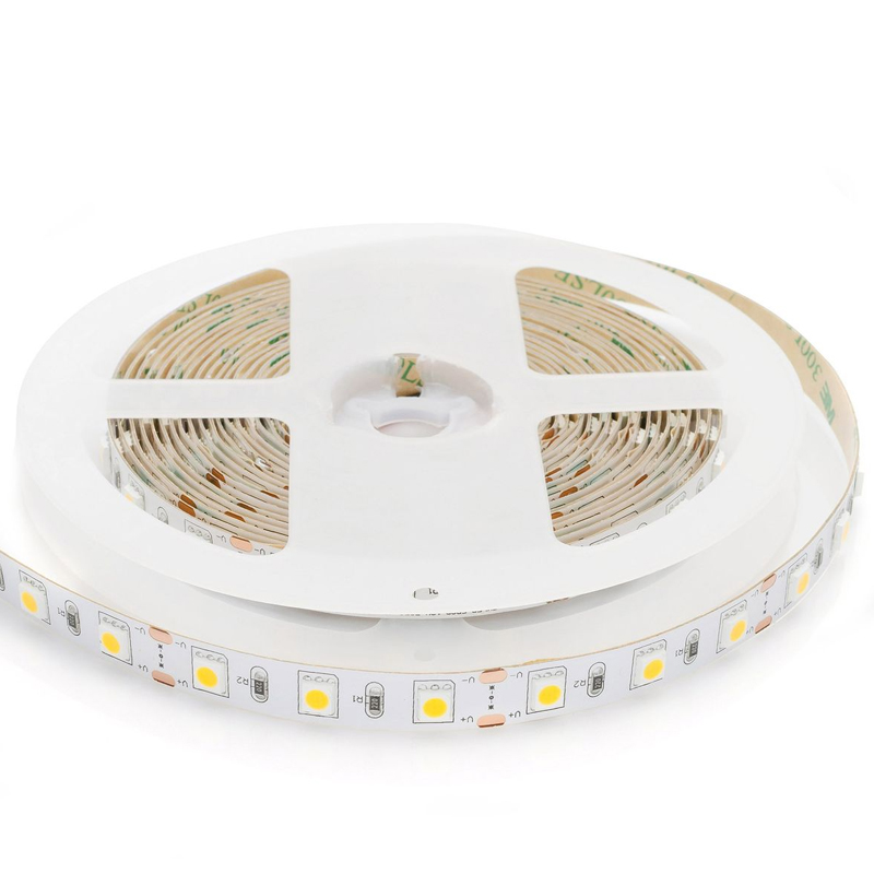 Светодиодная лента 14,4W/m 60LED/m 5050SMD теплый белый Белый Светодиодная лента 14,4W/m 60LED/m 5050SMD теплый белый Белый в Рязани | Loft Concept