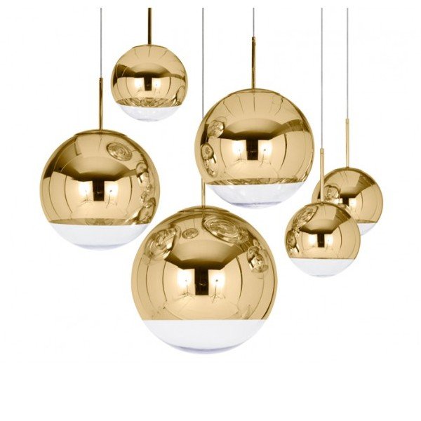 Подвесной светильник Mirror Ball Gold Золотой Подвесной светильник Mirror Ball Gold Золотой в Рязани | Loft Concept
