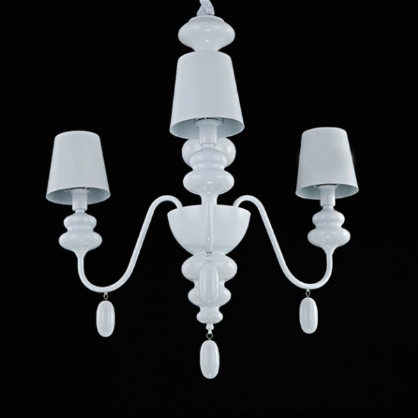Люстра Masiero Eva Chandelier 3 Белый Люстра Masiero Eva Chandelier 3 Белый в Рязани | Loft Concept