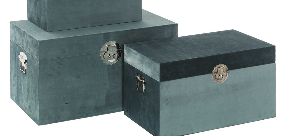 Комплект сундуков Turquoise Texture Комплект сундуков Turquoise Texture - Loft-Concept в Рязани