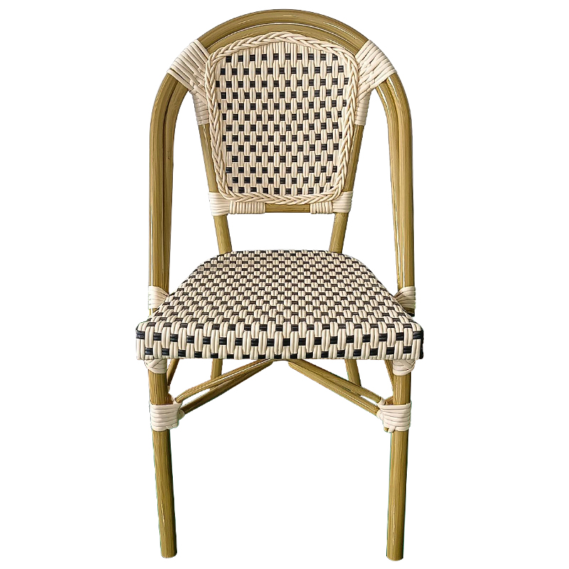 Стул ротанг Wicker Roderick Rattan Chair Бежевый Древесина Коричневый Белый Стул ротанг Wicker Roderick Rattan Chair Бежевый Древесина Коричневый Белый в Рязани | Loft Concept