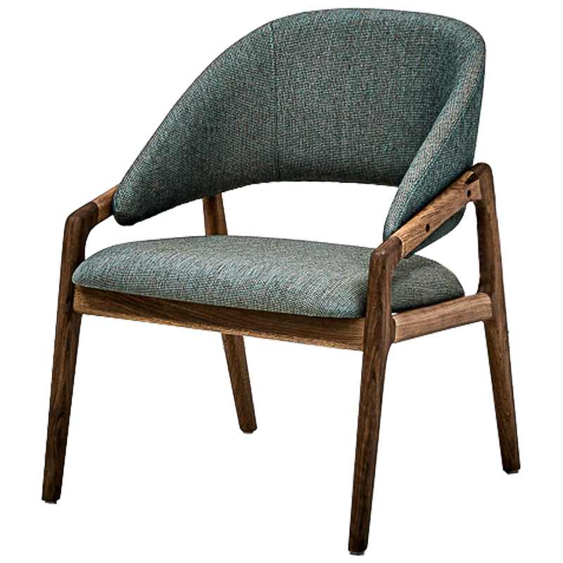 Стул Airril Stool Голубой Коричневый в Рязани | Loft Concept 