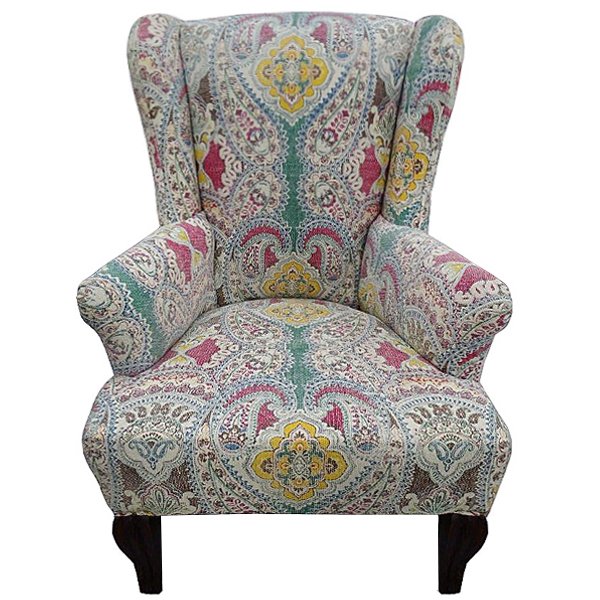 Кресло с орнаментом Paisley Chair Мульти Кресло с орнаментом Paisley Chair Мульти в Рязани | Loft Concept