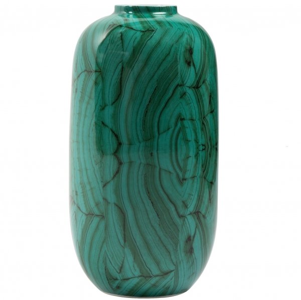 Ваза Malachite Vase Tall Малахит Ваза Malachite Vase Tall Малахит в Рязани | Loft Concept