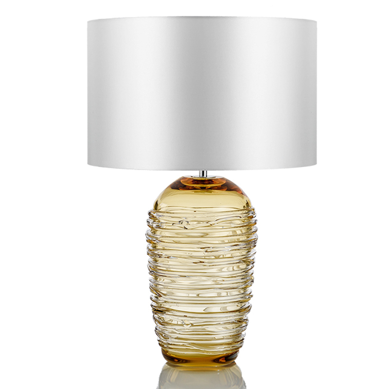 Настольная лампа Porta Romana GLB32 GLASS THREAD LAMP Amber Янтарь (Amber) Молочный Настольная лампа Porta Romana GLB32 GLASS THREAD LAMP Amber Янтарь (Amber) Молочный в Рязани | Loft Concept