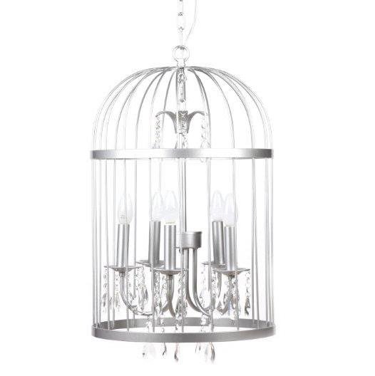 Люстра BirdCage Silver Серебряный Люстра BirdCage Silver Серебряный в Рязани | Loft Concept