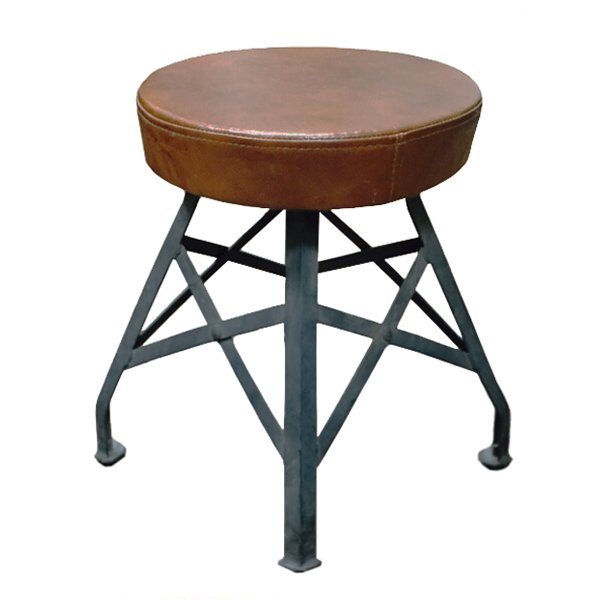 Барный стул Vintage Bar Chair Коричневый Черный Барный стул Vintage Bar Chair Коричневый Черный в Рязани | Loft Concept