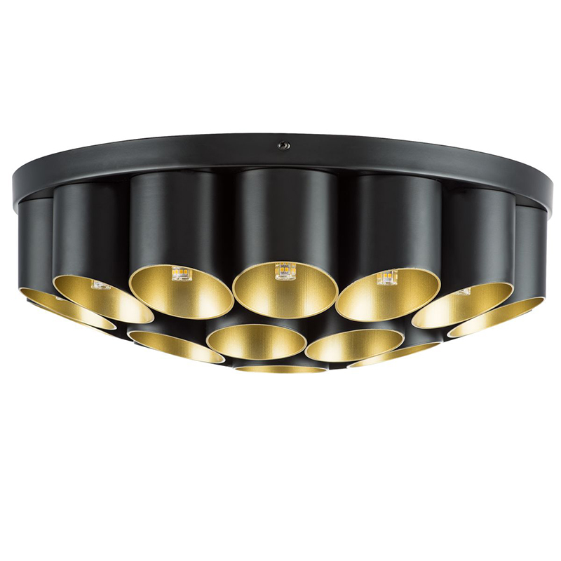 Потолочный светильник Garbi Black Pipe Organ Ceiling Lamp 22 Черный Золотой Потолочный светильник Garbi Black Pipe Organ Ceiling Lamp 22 Черный Золотой в Рязани | Loft Concept