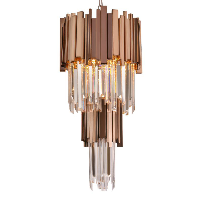 Люстра многоярусная Luxxu Modern Cascade Chandelier Bronze Metal Glass 35 Бронза Прозрачное Стекло Люстра многоярусная Luxxu Modern Cascade Chandelier Bronze Metal Glass 35 Бронза Прозрачное Стекло в Рязани | Loft Concept