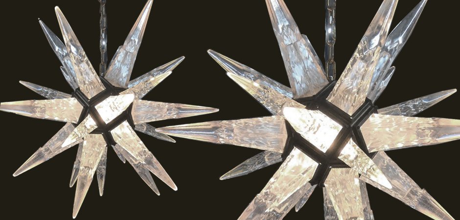 C. J. Weinstein Rock Сrystal Star Chandelier C. J. Weinstein Rock Сrystal Star Chandelier - Loft-Concept в Рязани
