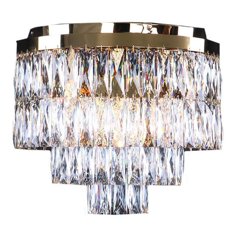 Потолочная люстра Crystal Regena Gold Chandelier Глянцевое золото Прозрачный (Transparent) Потолочная люстра Crystal Regena Gold Chandelier Глянцевое золото Прозрачный (Transparent) в Рязани | Loft Concept
