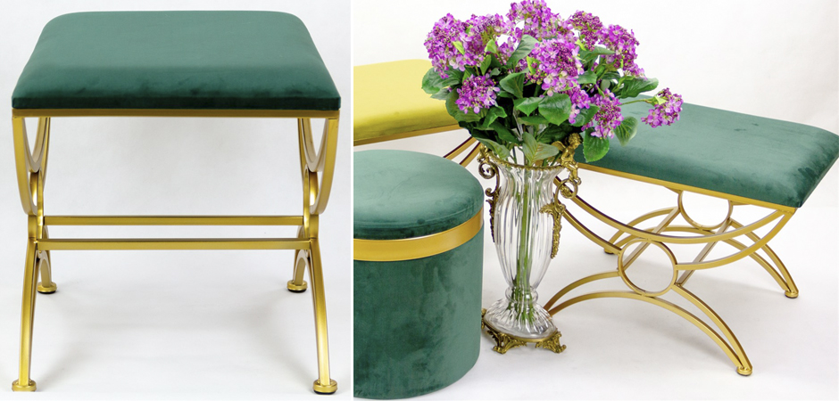 Пуф Art Deco Shapes Emerald Пуф Art Deco Shapes Emerald - Loft-Concept в Рязани