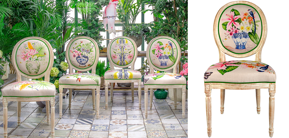 Стул Pink Hibiscus Stool Стул Pink Hibiscus Stool - Loft-Concept в Рязани