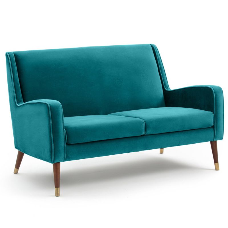 Диван Classic Furniture синий Синий Латунь Диван Classic Furniture синий Синий Латунь в Рязани | Loft Concept