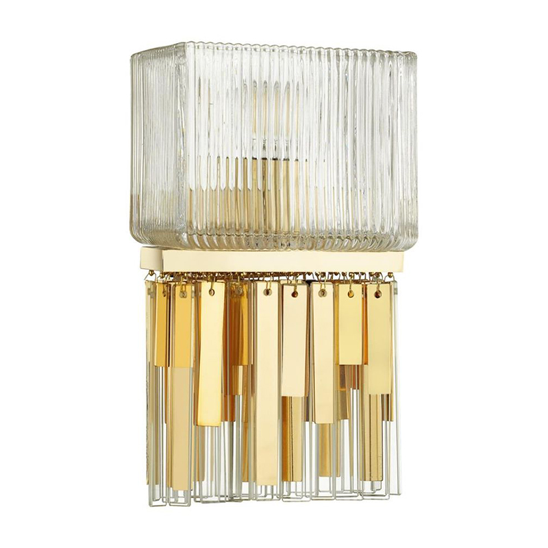 Бра Madelen Gold Wall Lamp Глянцевое золото Прозрачный (Transparent) Бра Madelen Gold Wall Lamp Глянцевое золото Прозрачный (Transparent) в Рязани | Loft Concept