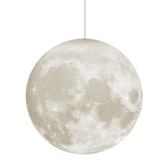 Подвесной светильник Moon Белый Подвесной светильник Moon Белый в Рязани | Loft Concept