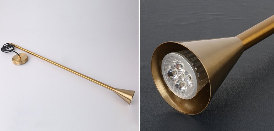 Подвесной светильник Brass Pipe Подвесной светильник Brass Pipe - Loft-Concept в Рязани