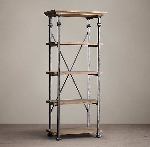 Стеллаж Retro Oak Rack Стеллаж Retro Oak Rack в Рязани | Loft Concept
