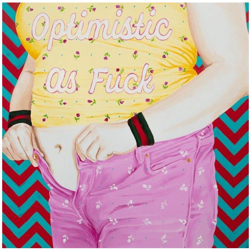 Картина Optimistic as Fuck Мульти Картина Optimistic as Fuck Мульти в Рязани | Loft Concept