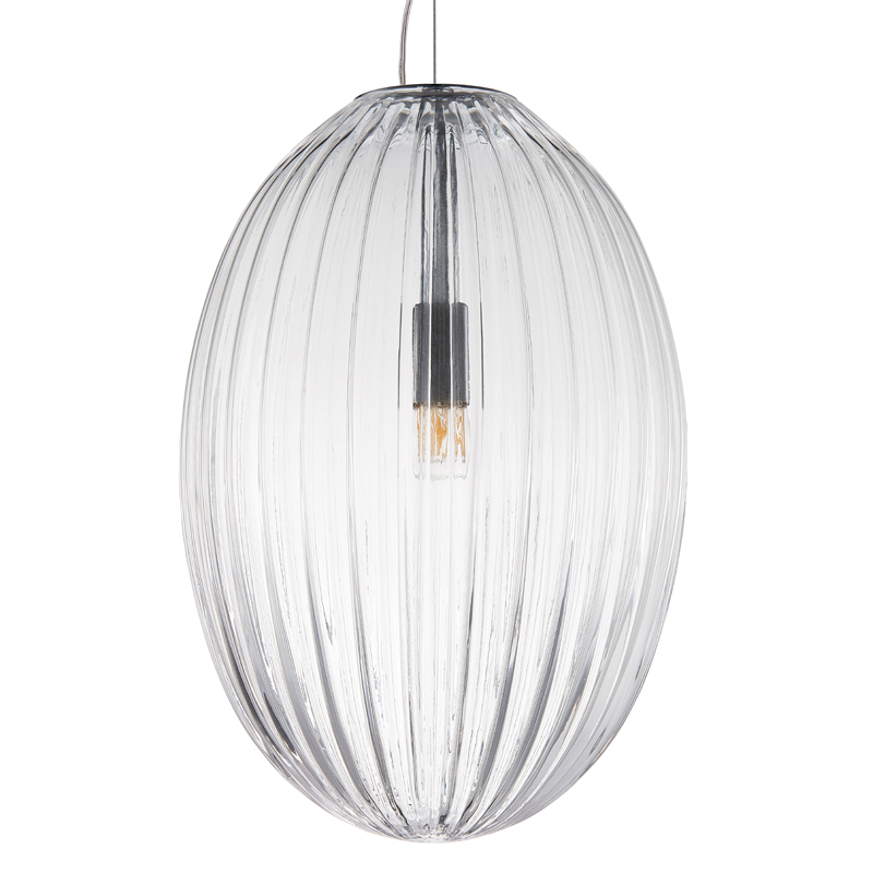Подвесной светильник Olivi One clear Прозрачный Хром в Рязани | Loft Concept 