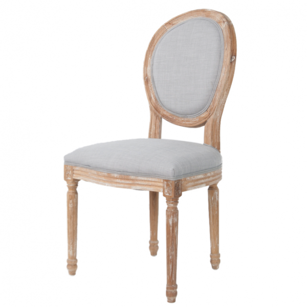 Стул French chairs Provence Light grey Chair Серый Бежевый Стул French chairs Provence Light grey Chair Серый Бежевый в Рязани | Loft Concept