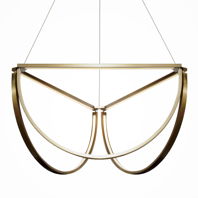 Подвесной светильник Solana Hanging lamp Золотой Подвесной светильник Solana Hanging lamp Золотой в Рязани | Loft Concept