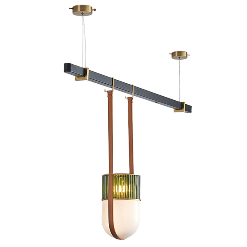 Dario Linear pendant light Черный Синий Желтый Зеленый Dario Linear pendant light Черный Синий Желтый Зеленый в Рязани | Loft Concept