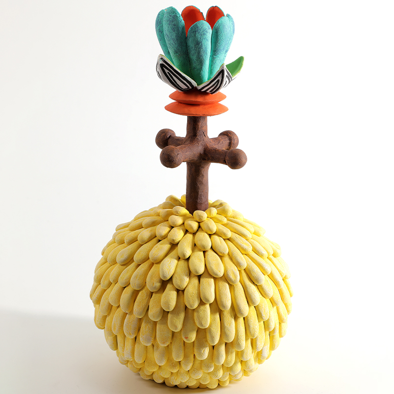 Статуэтка тропический фрукт Pandora Tropical Fruit Yellow Emerald Flower Желтый Мульти в Рязани | Loft Concept 