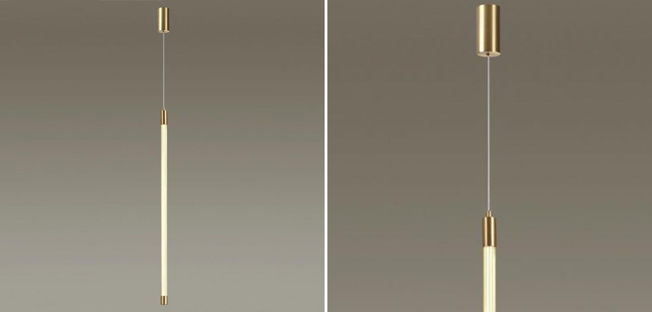 Подвесной светильник Bronze Trumpet tube светодиодный Подвесной светильник Bronze Trumpet tube светодиодный - Loft-Concept в Рязани