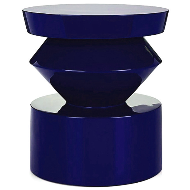Приставной столик UMA SIDE TABLE Blue Синий Приставной столик UMA SIDE TABLE Blue Синий в Рязани | Loft Concept