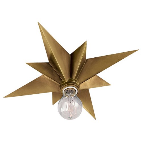 Потолочный светильник Star Ceiling Mount brass Латунь в Рязани | Loft Concept 