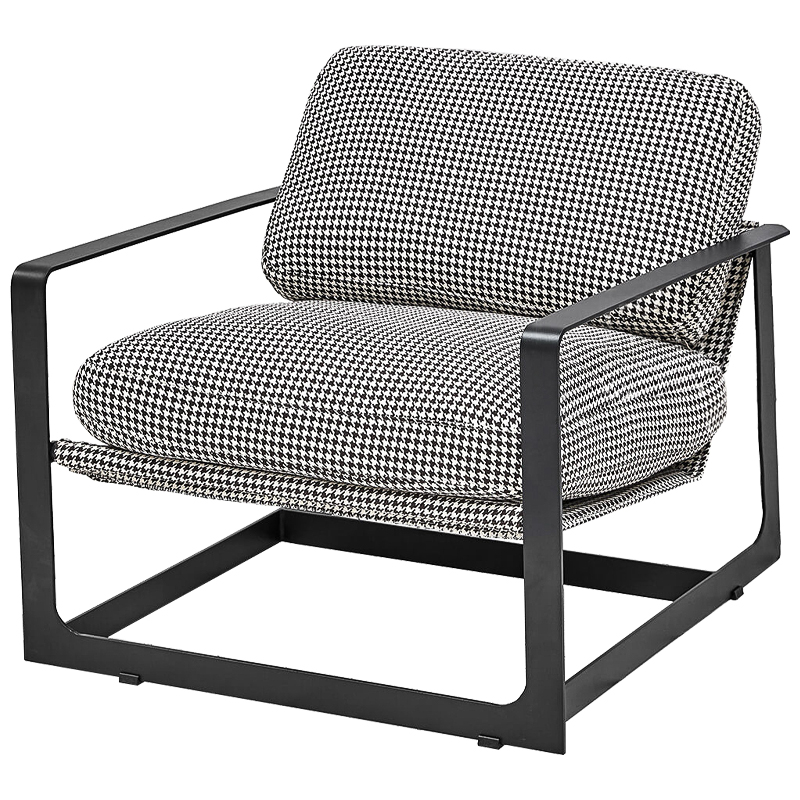 Кресло Elsinore Chair Черно-белый Черный Кресло Elsinore Chair Черно-белый Черный в Рязани | Loft Concept