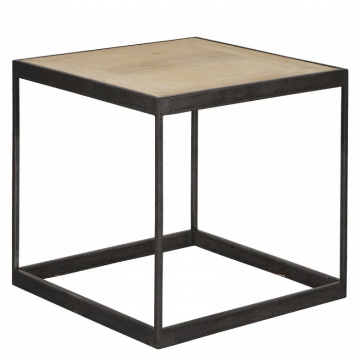 Приставной столик Industrial Oak Side Table Приставной столик Industrial Oak Side Table в Рязани | Loft Concept