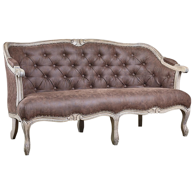 Диван Goddard Sofa Коричневый Бежево-серый Диван Goddard Sofa Коричневый Бежево-серый в Рязани | Loft Concept
