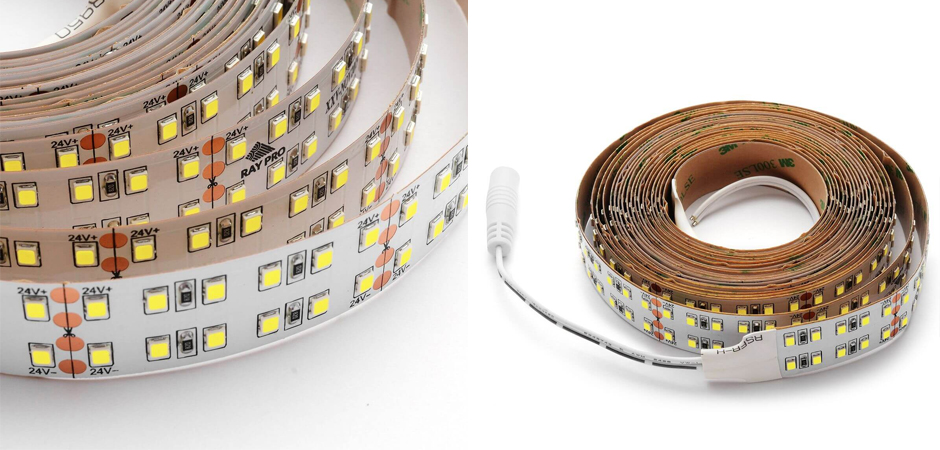 Светодиодная лента 38W/m 240Led/m 2835SMD холодный белый Светодиодная лента 38W/m 240Led/m 2835SMD холодный белый - Loft-Concept в Рязани