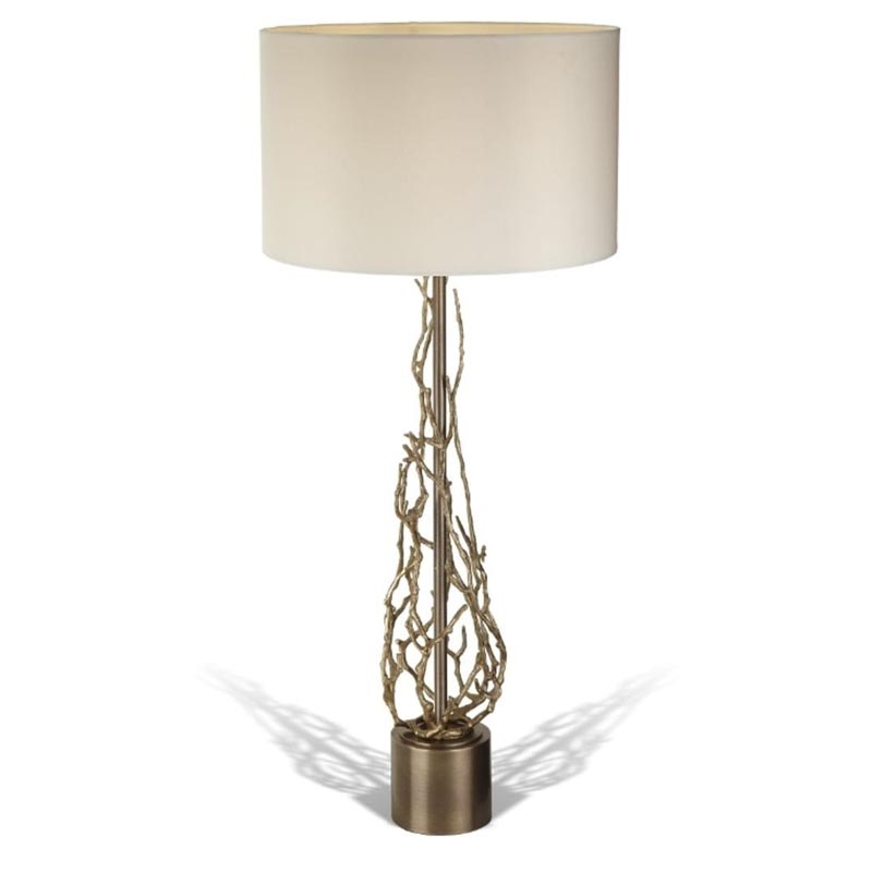 Настольная лампа Frances Table Lamp Латунь Настольная лампа Frances Table Lamp Латунь в Рязани | Loft Concept