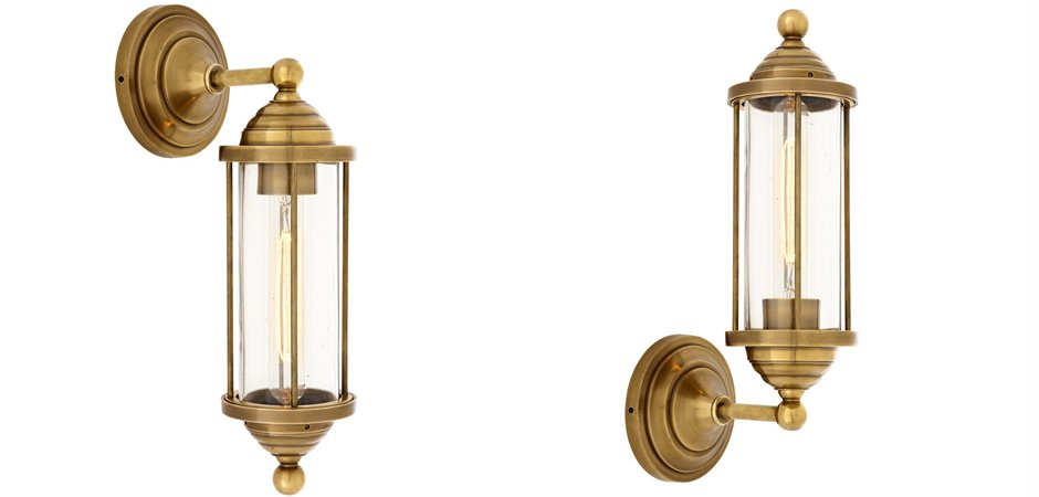 Бра Eichholtz Wall Lamp Clayton Brass Бра Eichholtz Wall Lamp Clayton Brass - Loft-Concept в Рязани