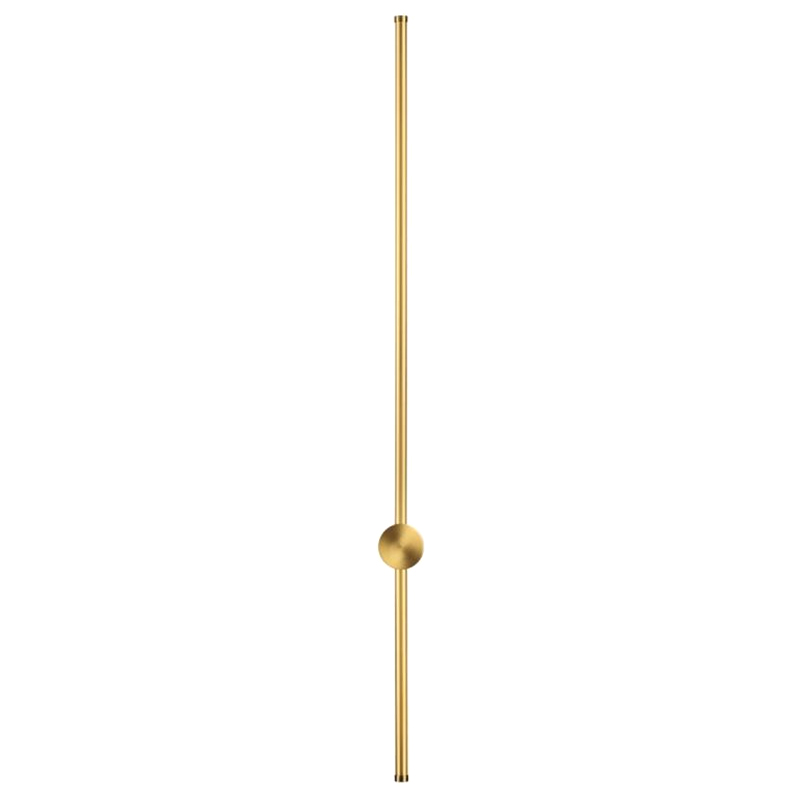 Бра светодиодное Trumpet tube Gold 100см Золотой Бра светодиодное Trumpet tube Gold 100см Золотой в Рязани | Loft Concept