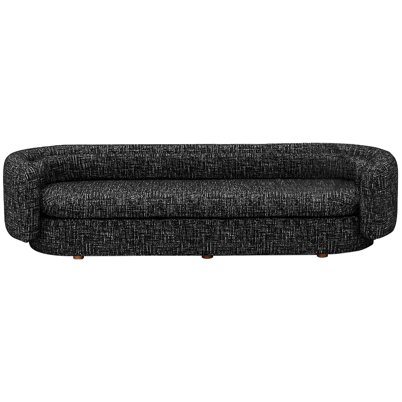 Диван Everard Sofa Черный Черно-белый Коричневый Диван Everard Sofa Черный Черно-белый Коричневый в Рязани | Loft Concept