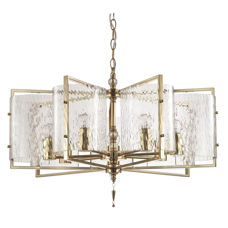 Люстра Karissa Gold Chandelier 65 Глянцевое золото Прозрачный (Transparent) Люстра Karissa Gold Chandelier 65 Глянцевое золото Прозрачный (Transparent) в Рязани | Loft Concept