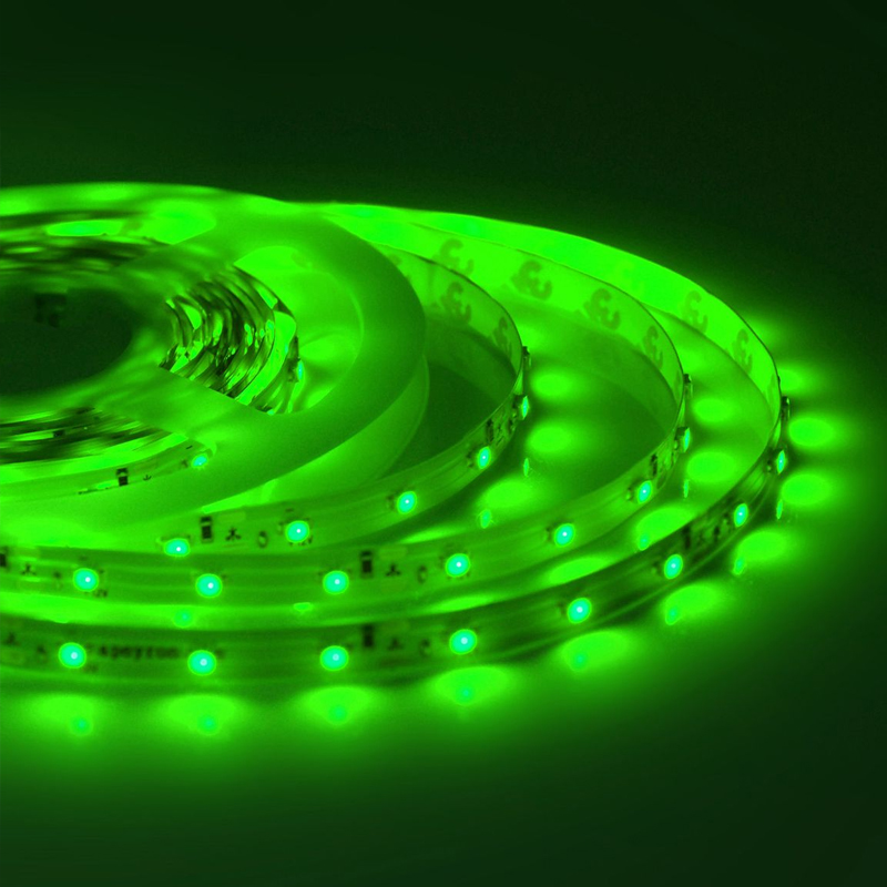 Светодиодная влагозащищенная лента 4,8W/m 60LED/m 3528SMD зеленый 5M Белый Светодиодная влагозащищенная лента 4,8W/m 60LED/m 3528SMD зеленый 5M Белый в Рязани | Loft Concept
